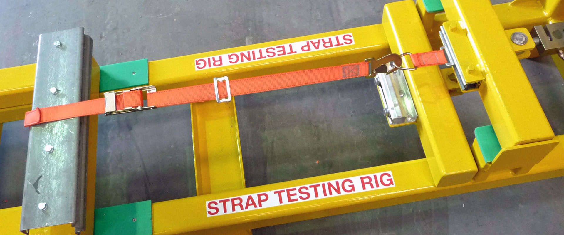 Load Restraint Testing Rig